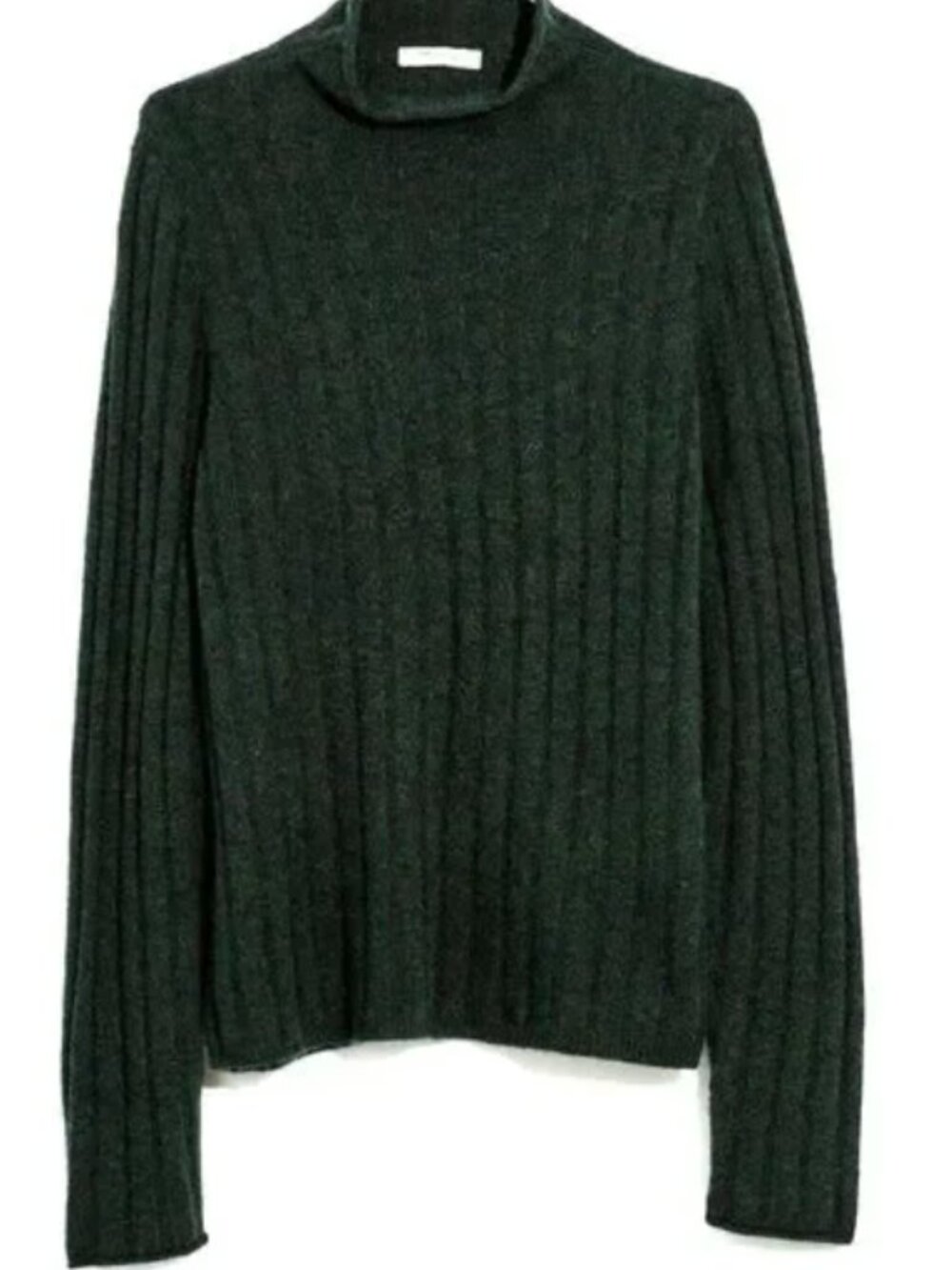 Madewell Evercrest Turtleneck Sweater in Coziest Yarn - Size S